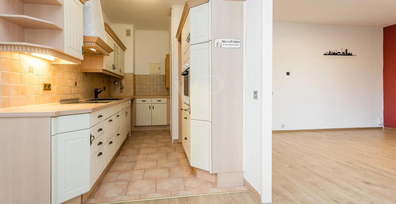 offener Übergang zur Küche