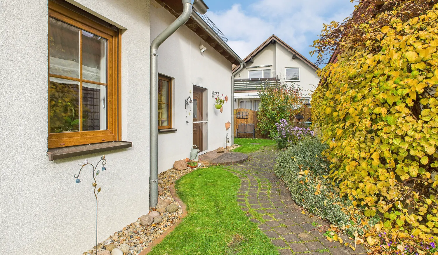 Weg zur Eingangstür