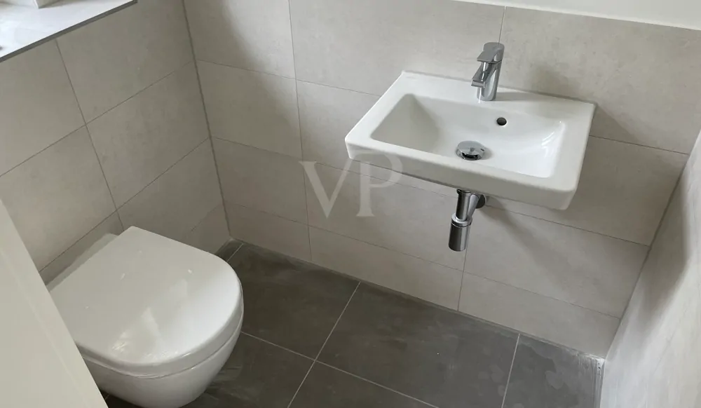 Gäste-WC im Erdgeschoss