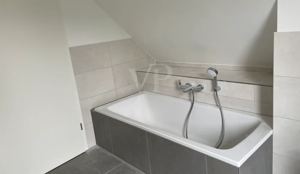 Badewanne im Obergeschoss