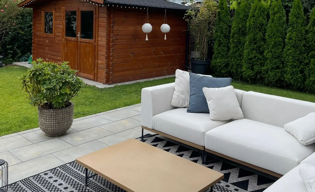 Gartenhaus zur Immobilie