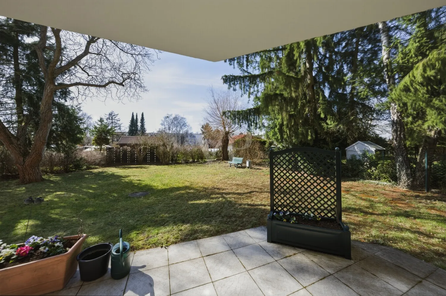 Blick in den Garten