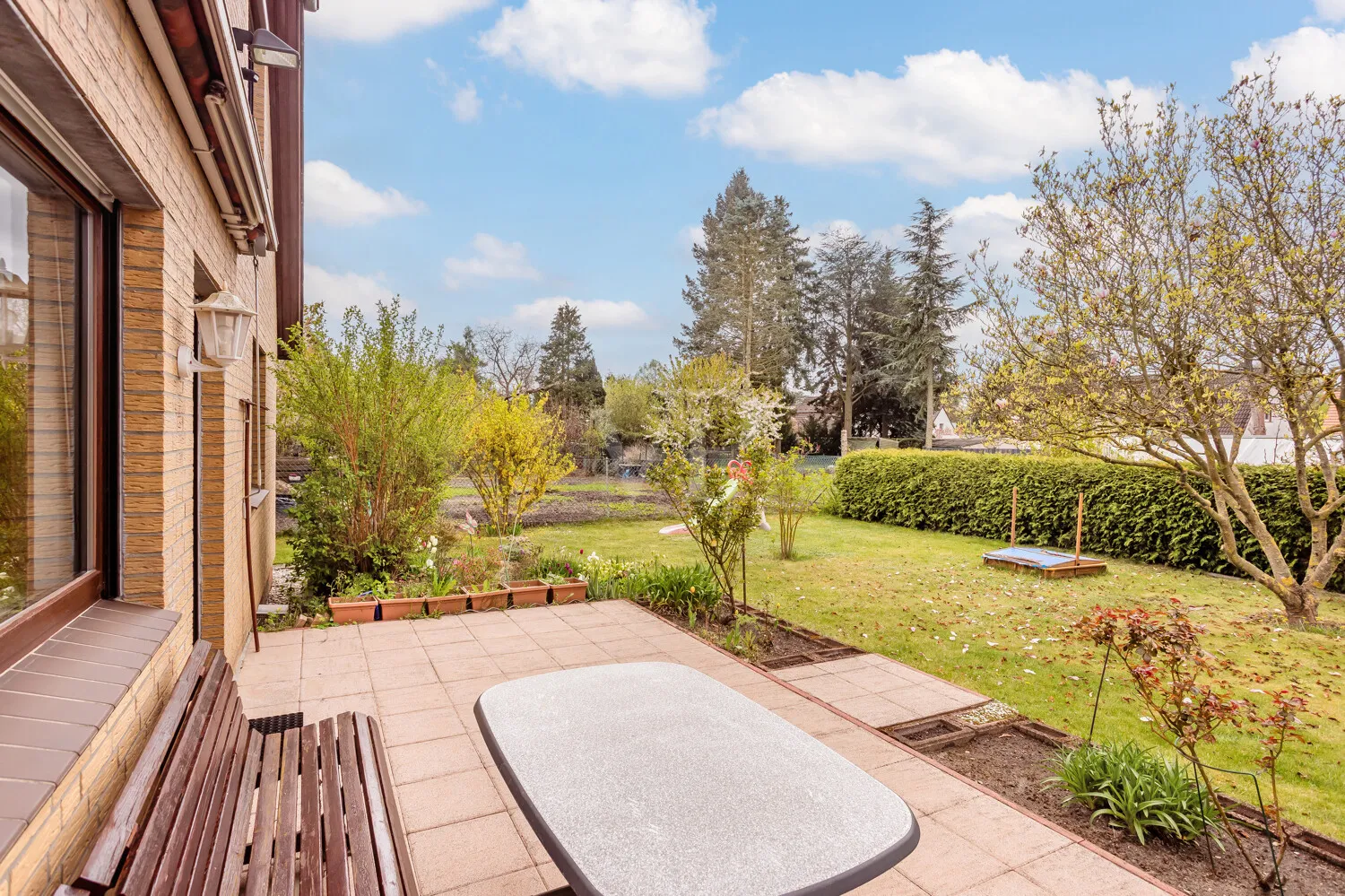 Terrasse am Haus