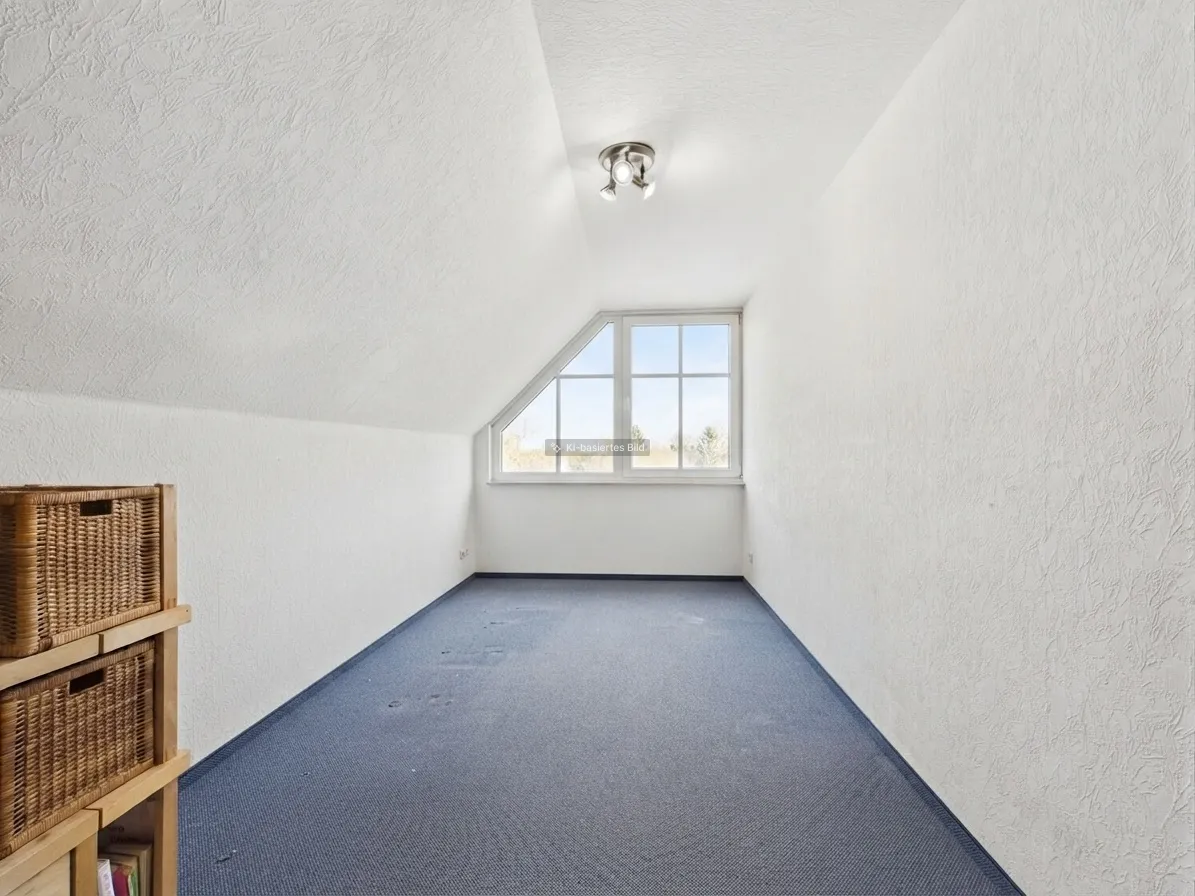 Schlaf-, Kinder-, oder Arbeitszimmer 2 mit KI geräumt