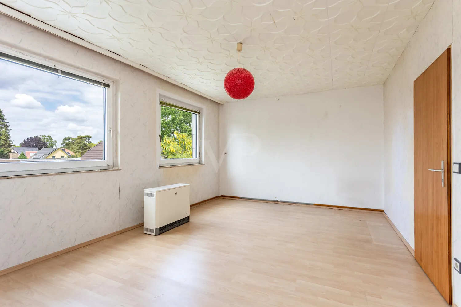 Schlafzimmer zwei im Obergeschoss