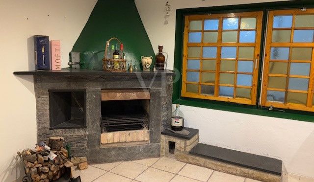Kamin im Hobbyraum
