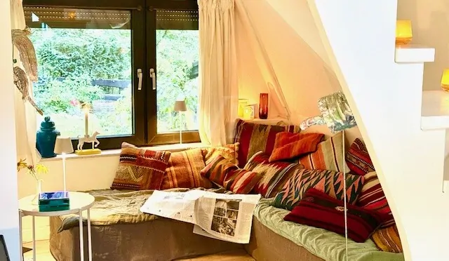 kuschelige Loungeecke