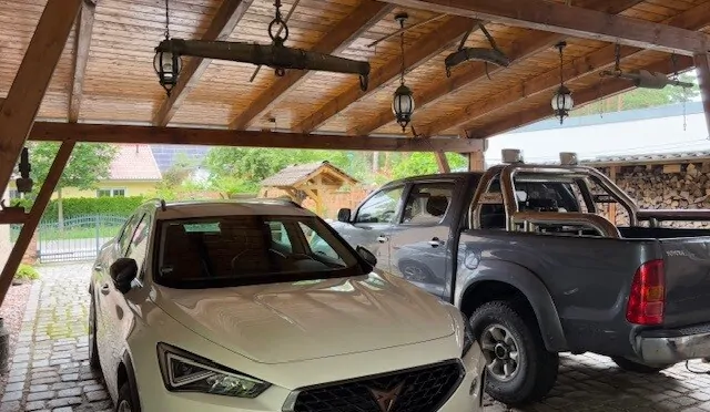 Doppel-Carport