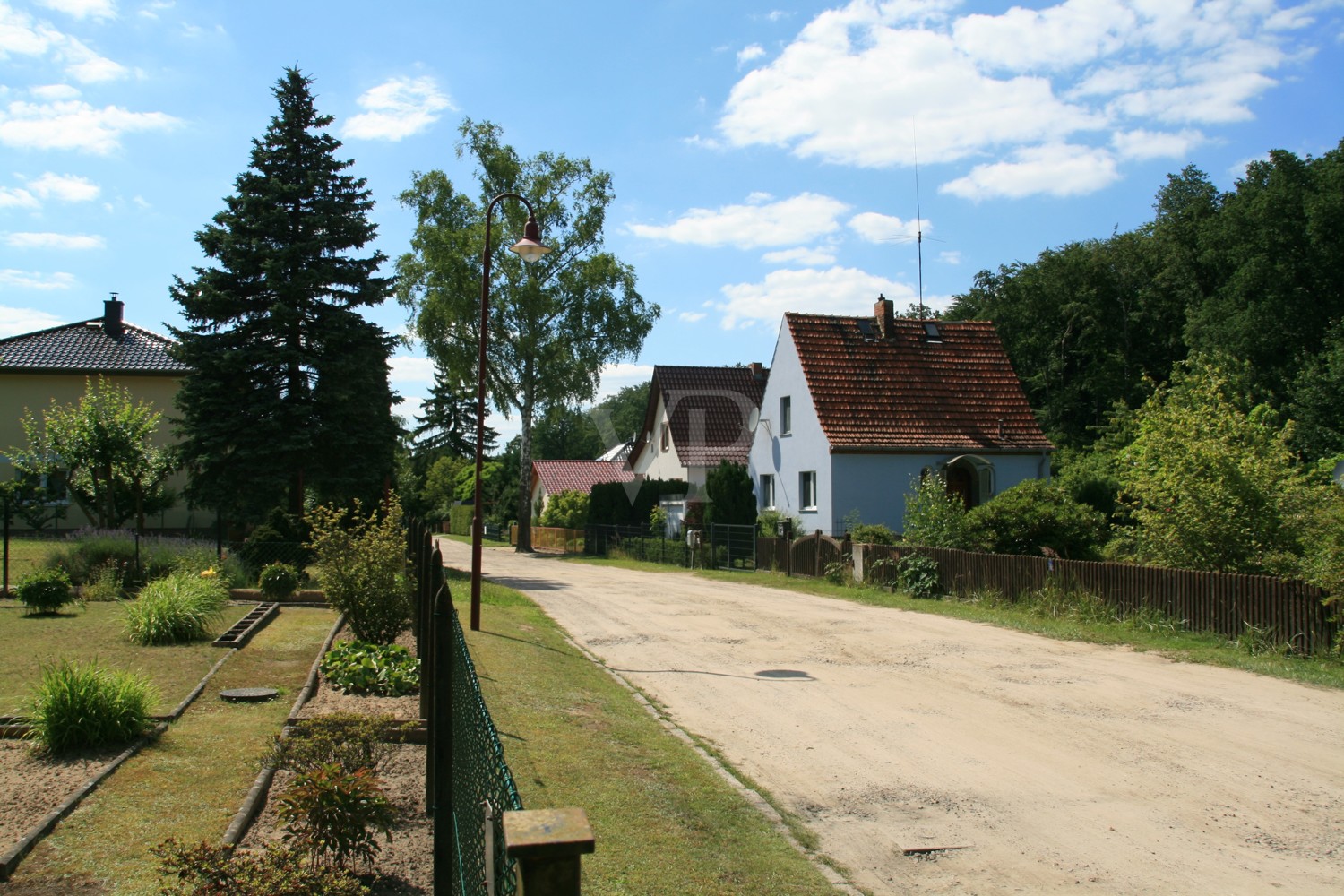 Straße unbefestigt