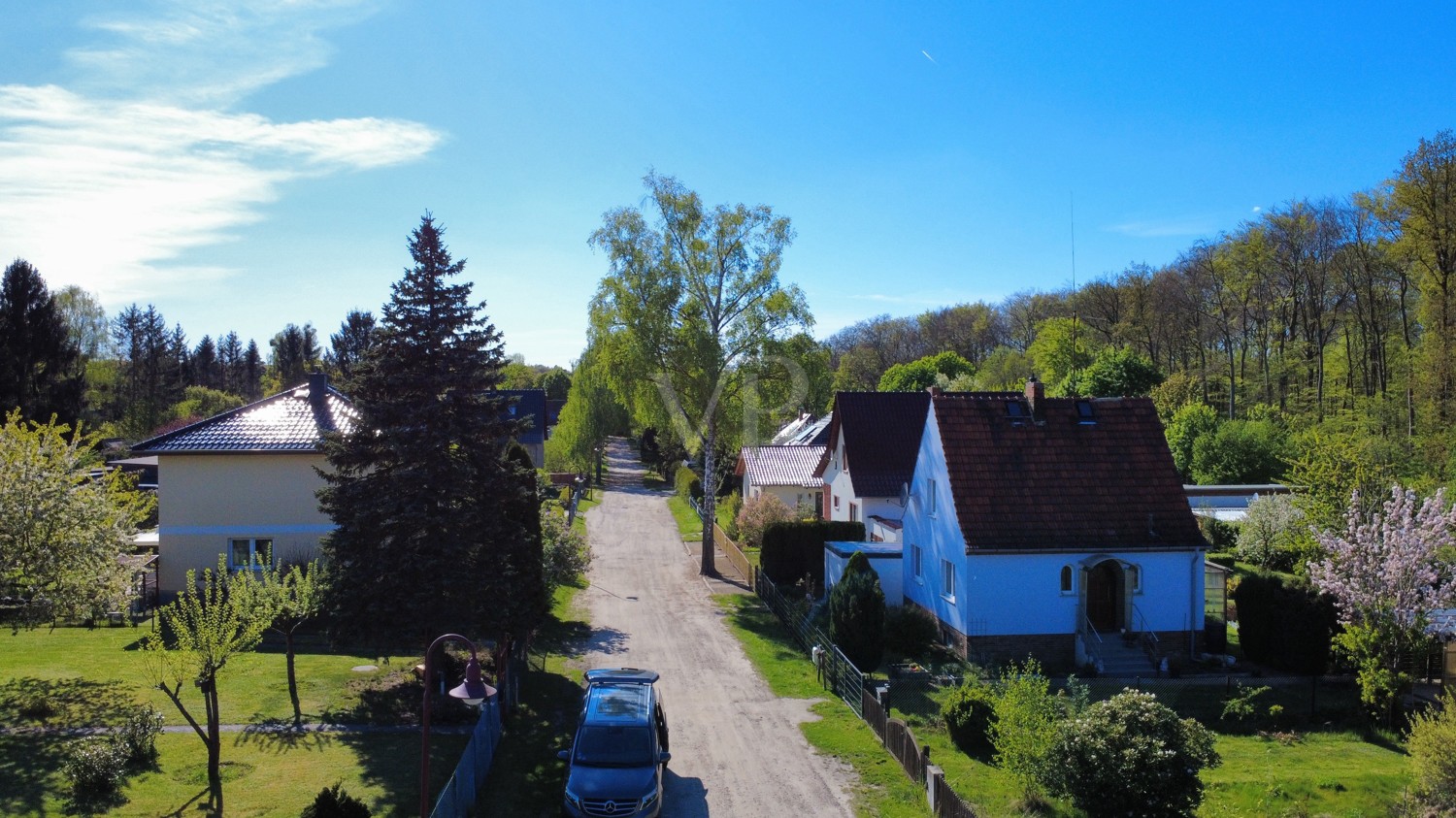 Straße Luftaufnahme