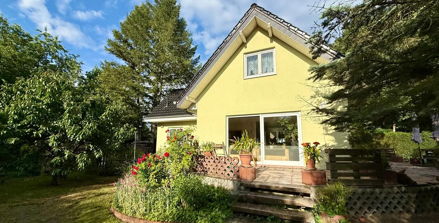 Hausansicht Terrasse