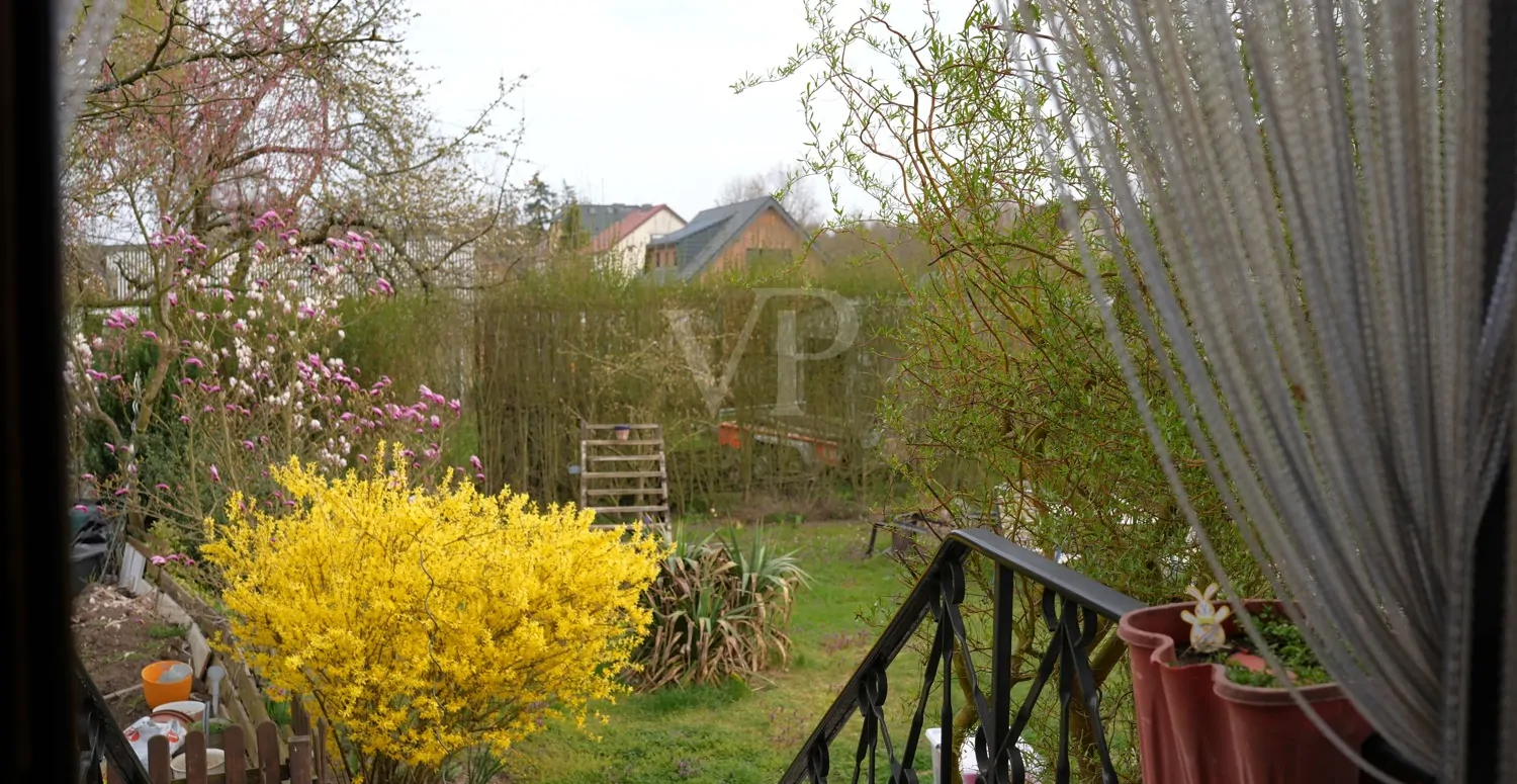 Treppe in den Garten
