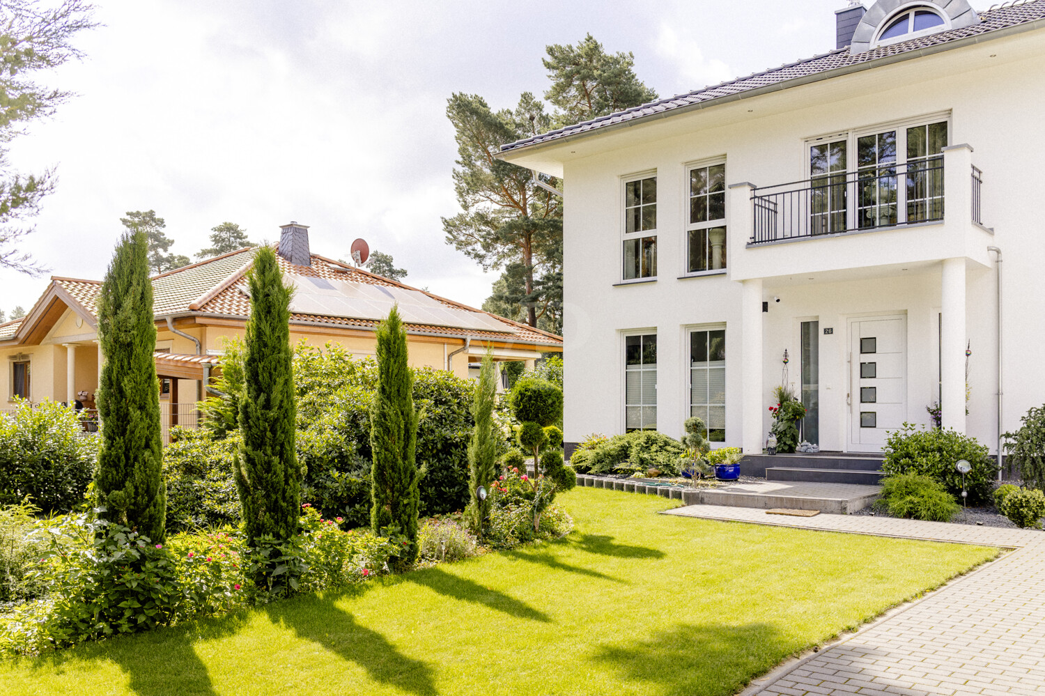 Zuwegung zum Haus