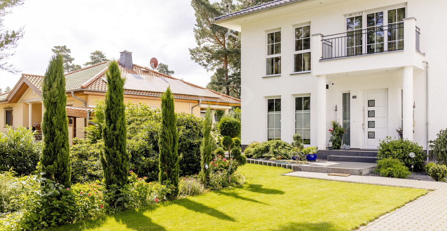 Zuwegung zum Haus