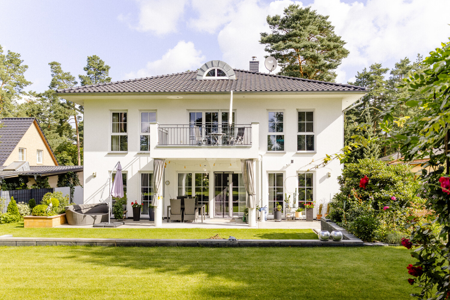 Gartenansicht Haus