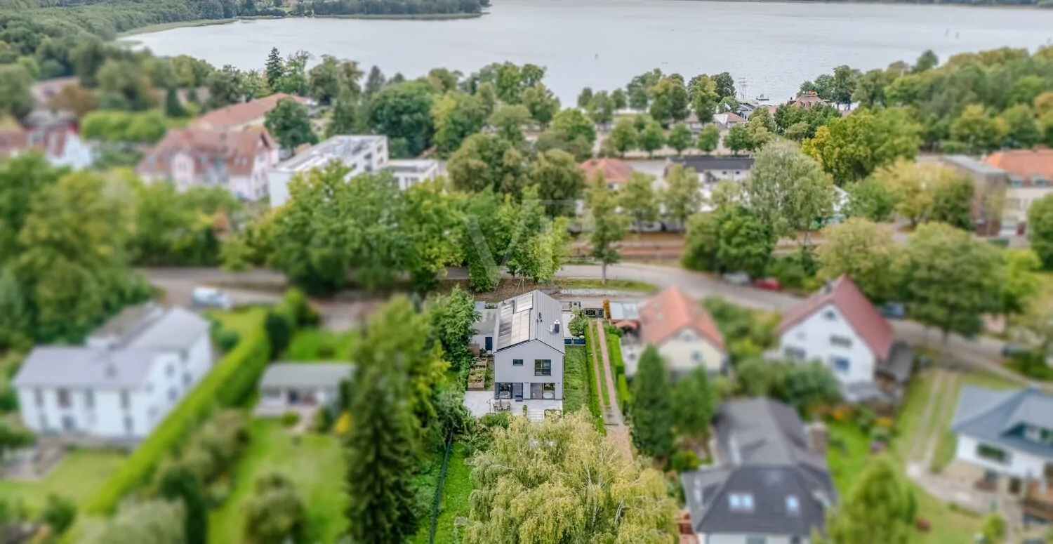 Blick von oben Seenähe