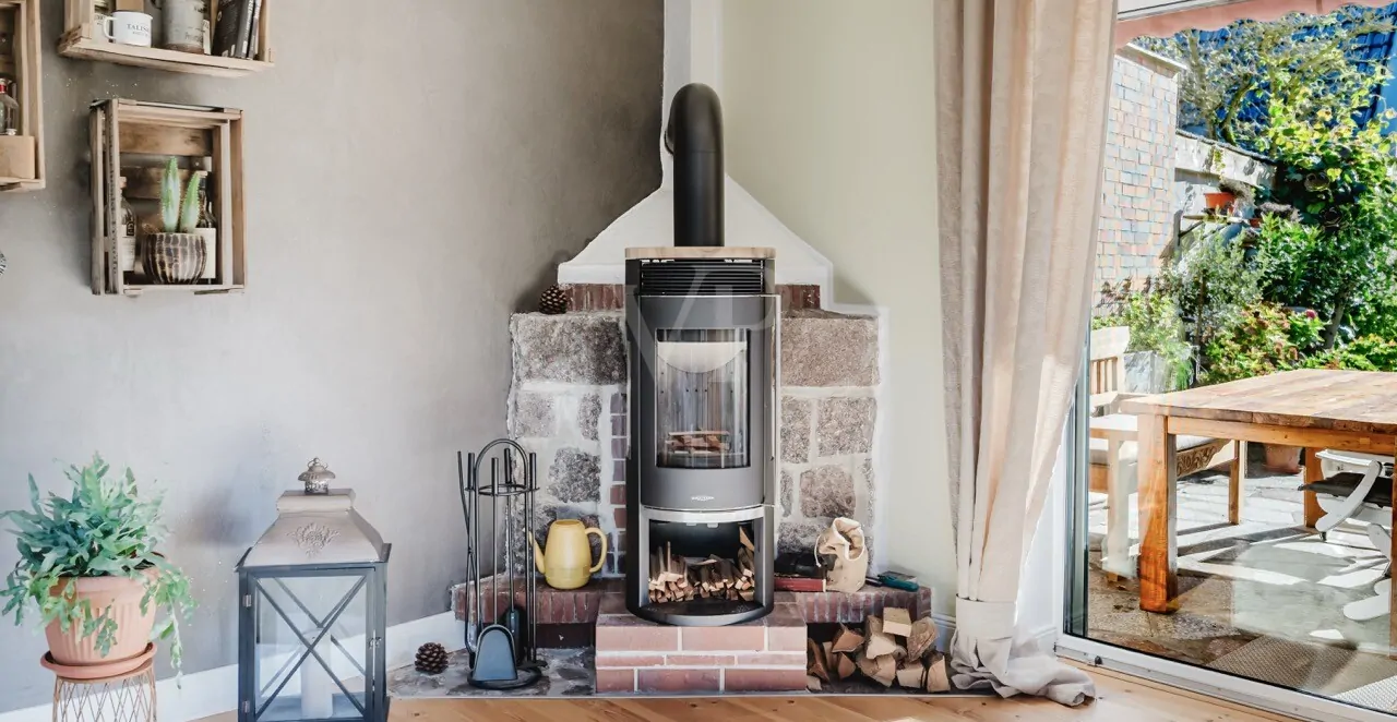 Kamin * Ausgang Terrasse