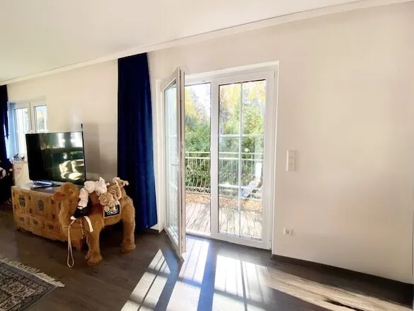 Tür zum Balkon