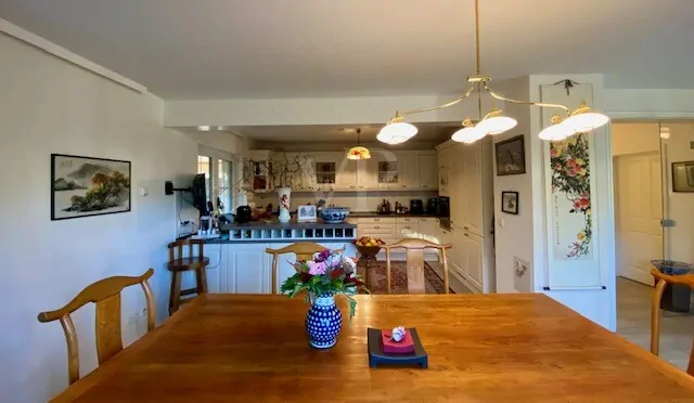 Blick auf die Küche