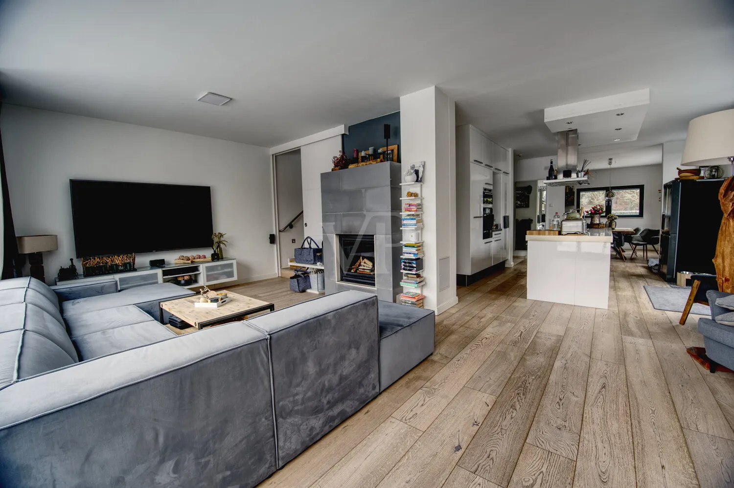 Offener Wohn-und Essbereich