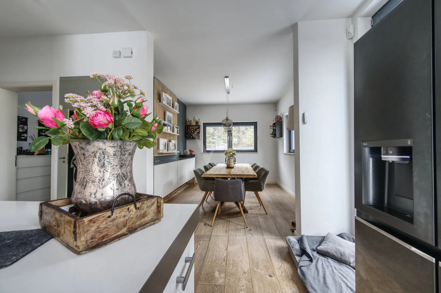 Blick zum Essbereich