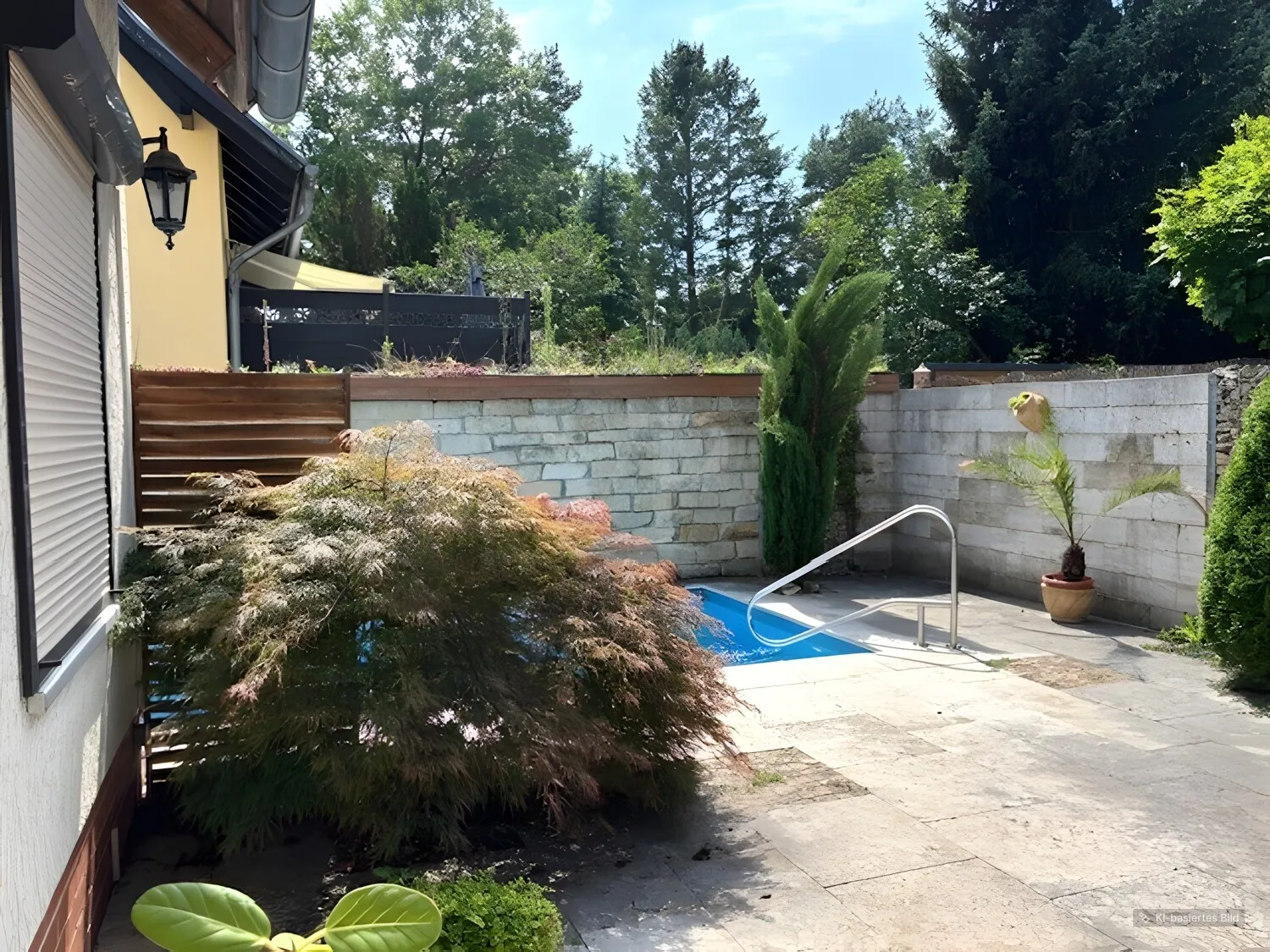 Terrasse mit Pool
