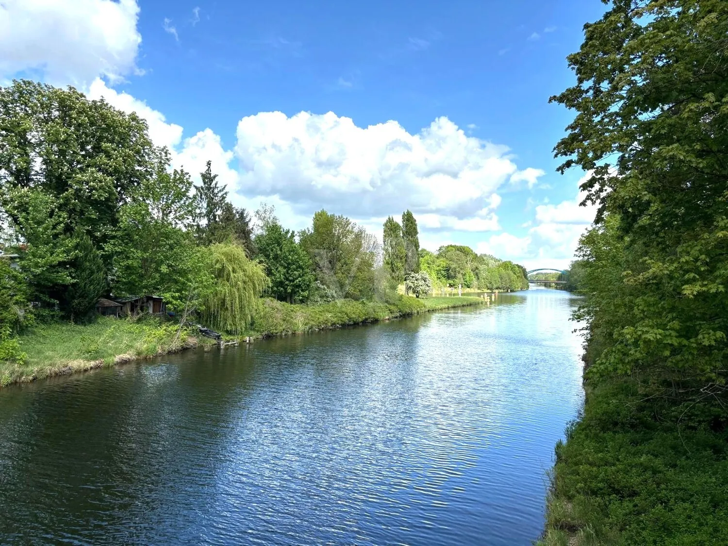 Finowkanal  ca.100 Meter entfernt