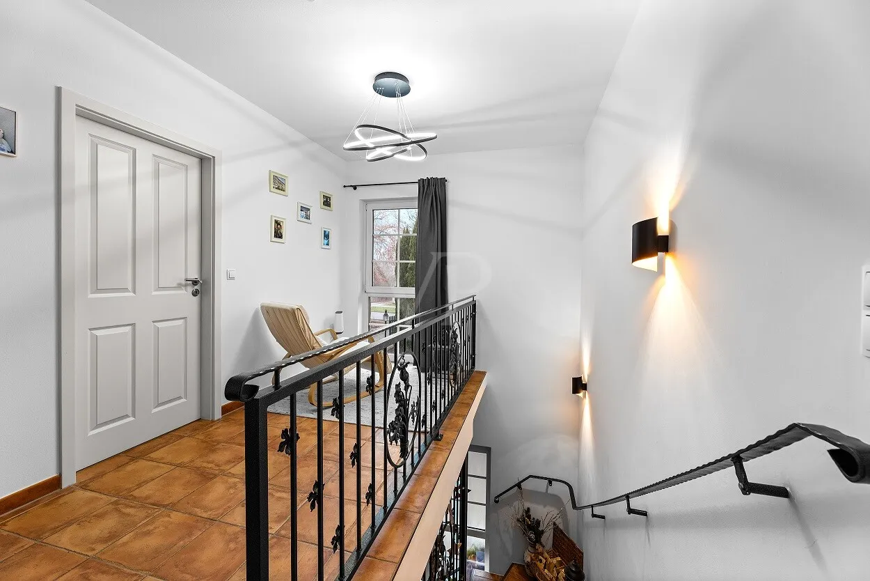 Galerie im Obergeschoss