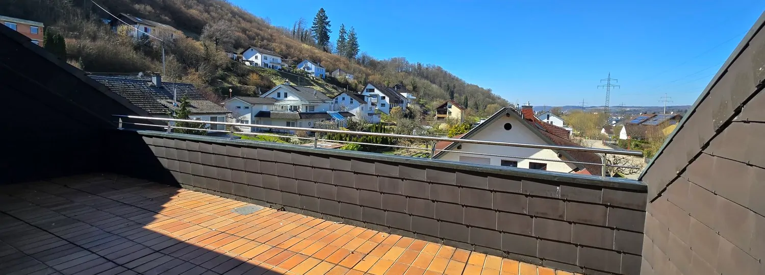 Dachterrasse DG