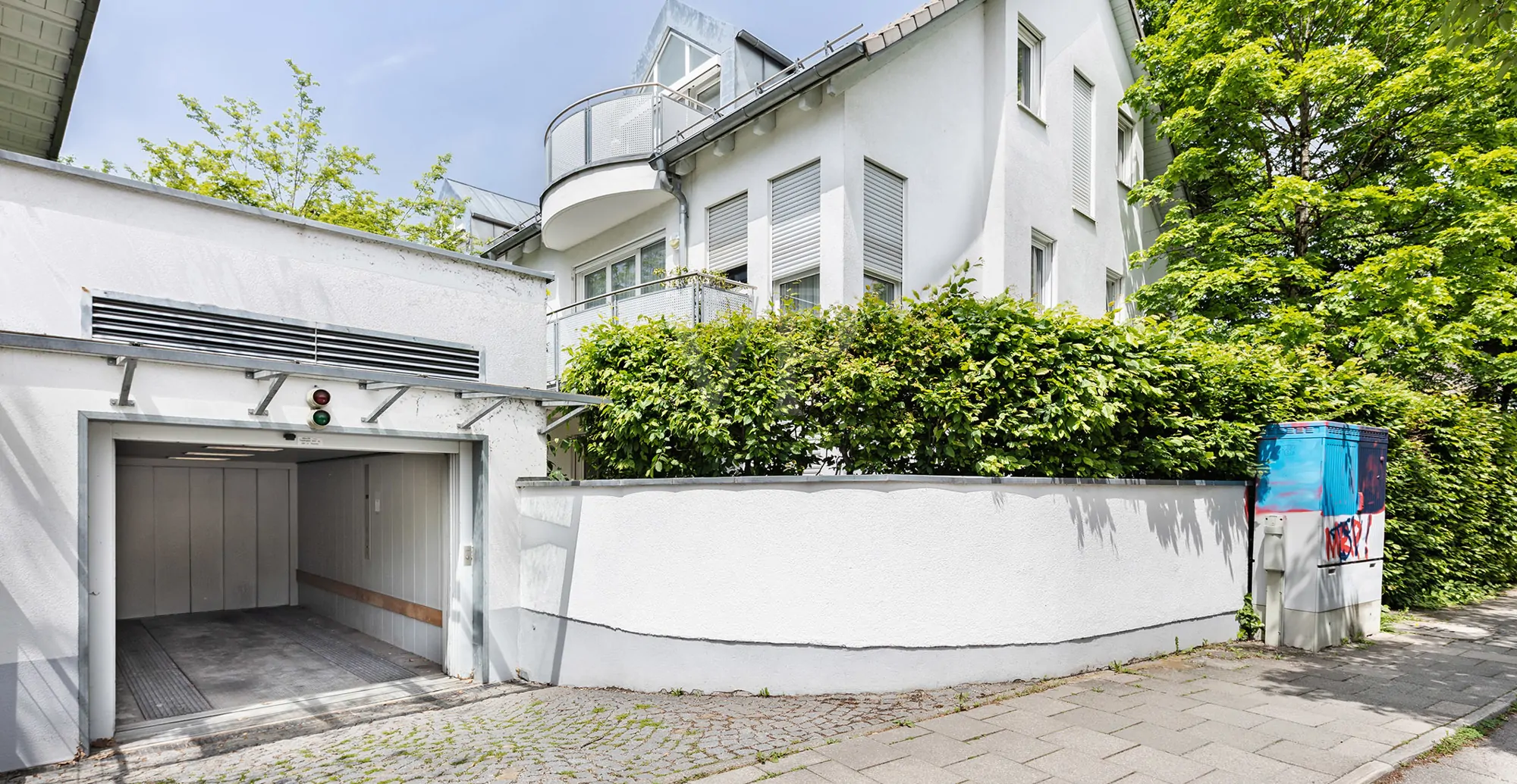 Außenansicht Wohnanlage