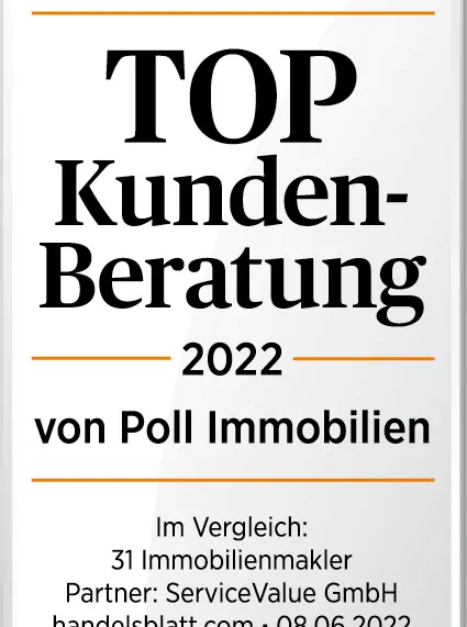 Handelsblatt Siegel TOP Kundenberatung 2022