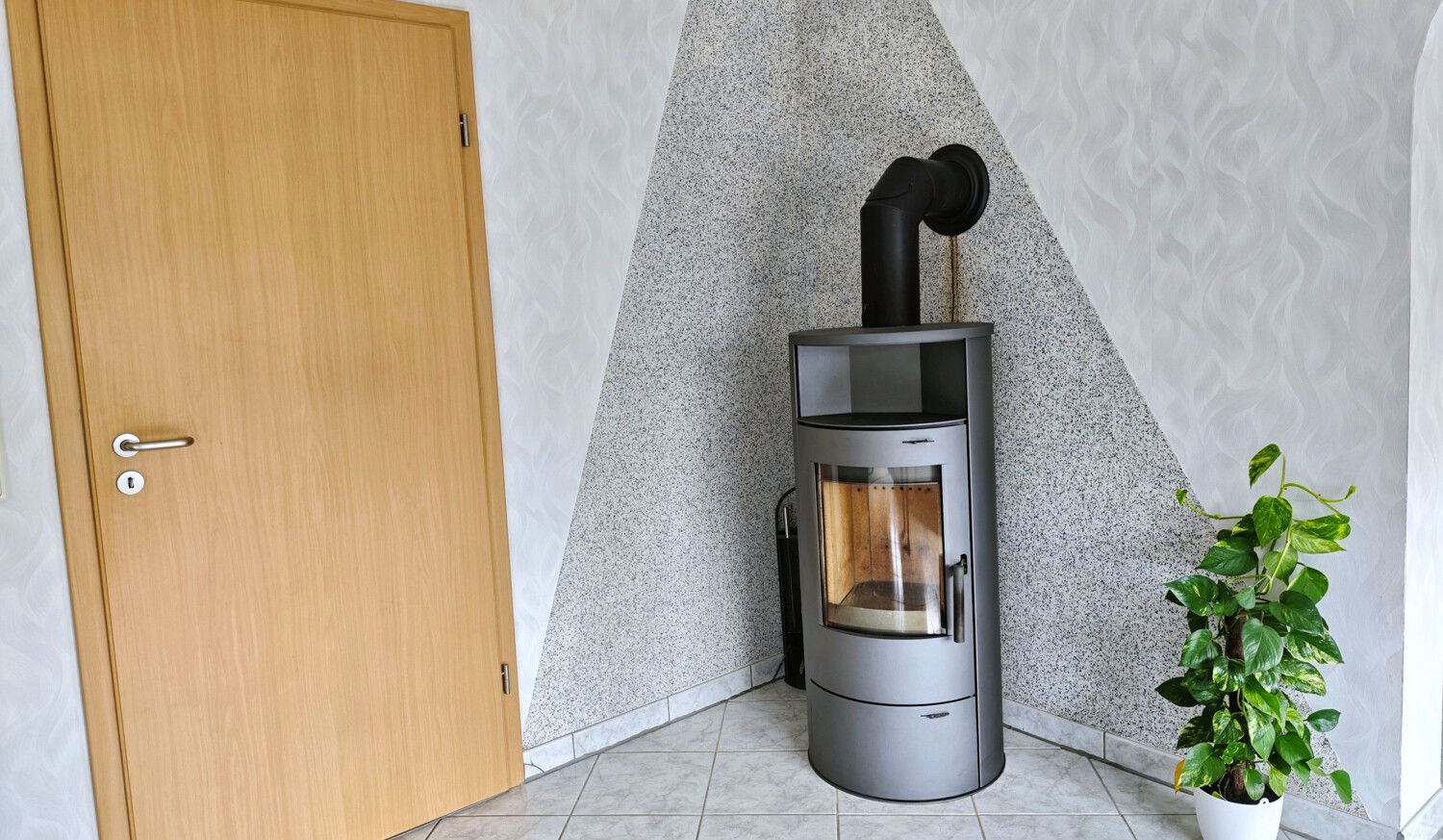 Anbau 1.OG Kamin im Wohnzimmer