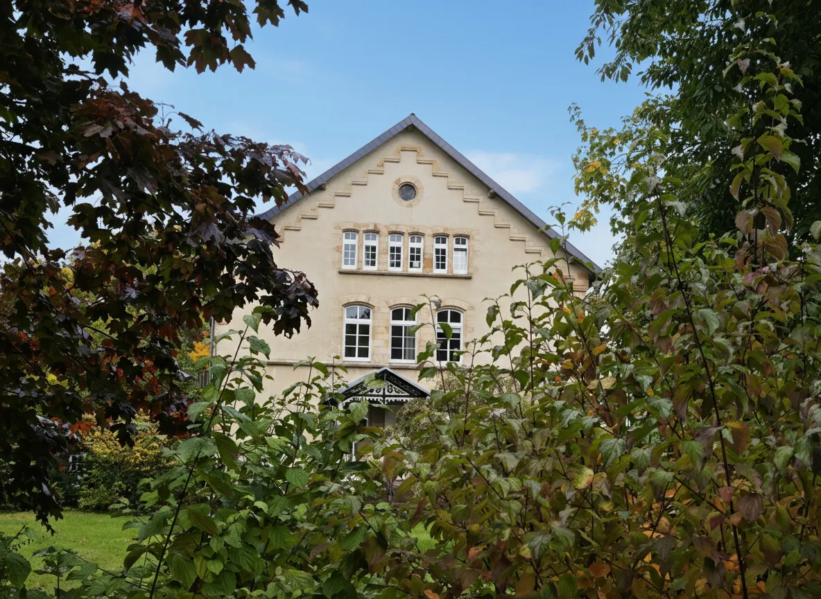 Repräsentatives Herrenhaus mit Parkanlage