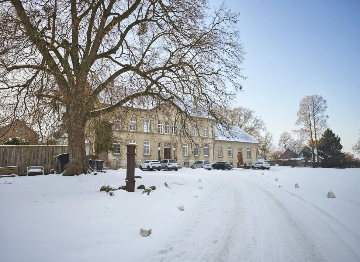 Zufahrt Winter