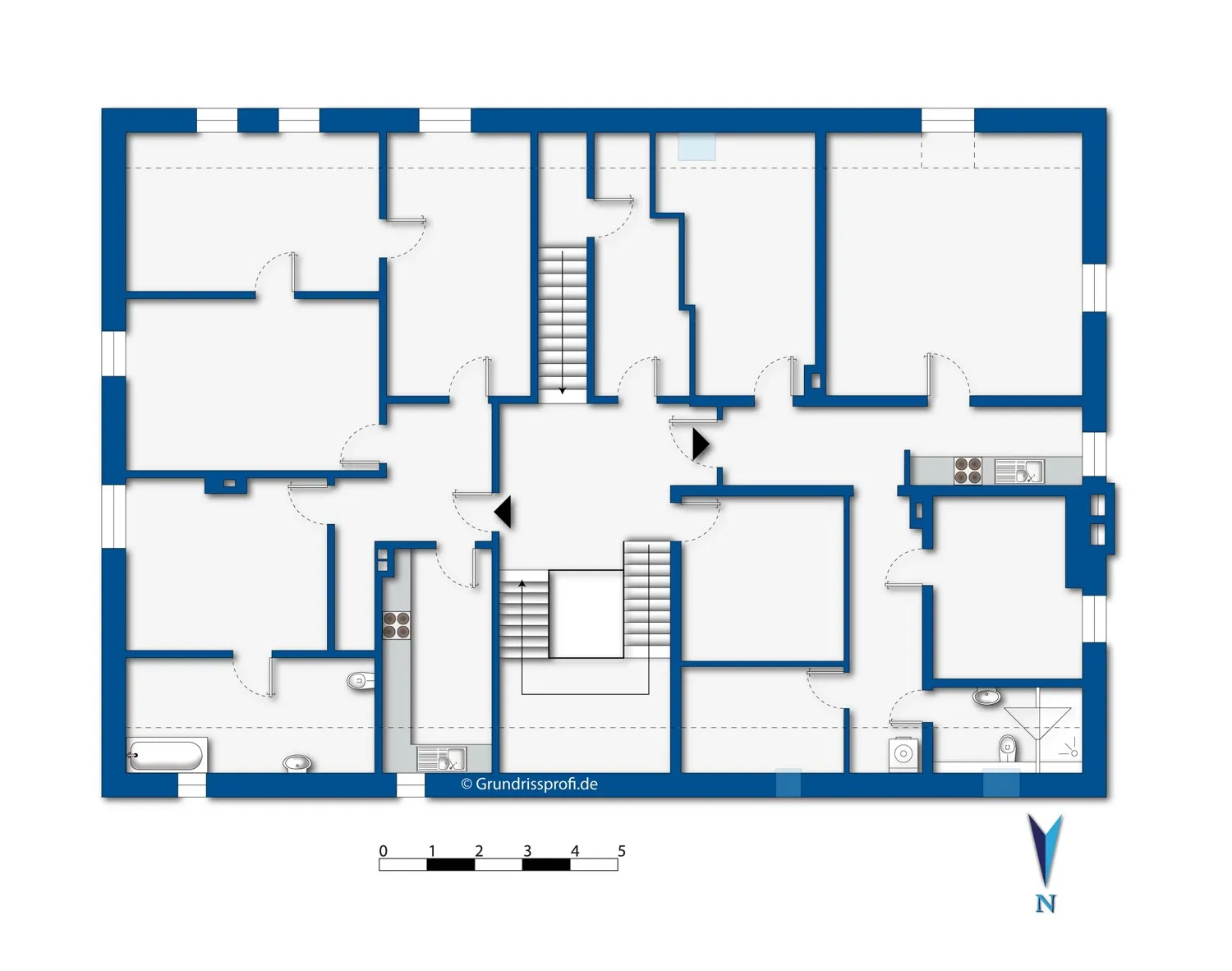 Herrenhaus DG unmöbliert