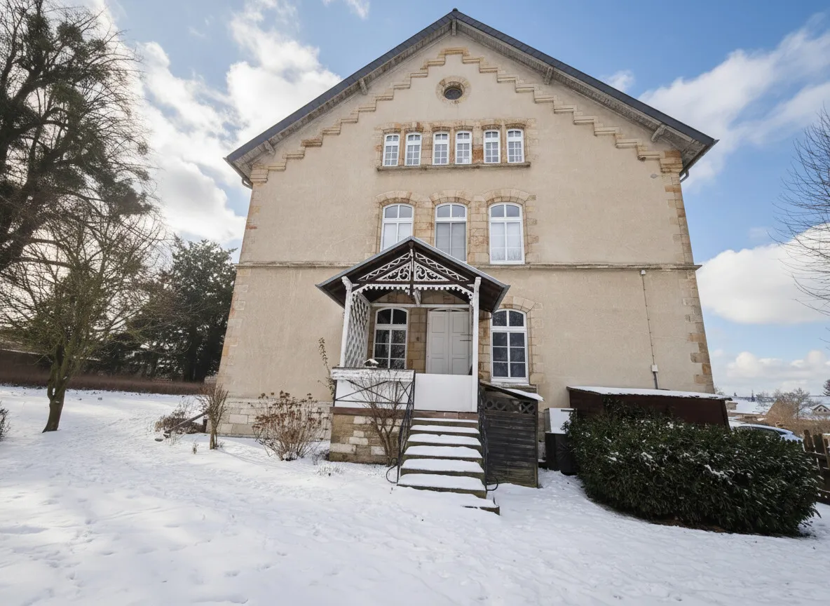 Ostansicht Winter
