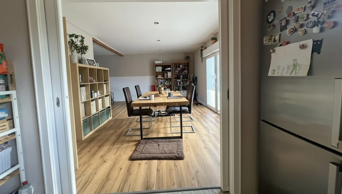 Blick in den Essbereich