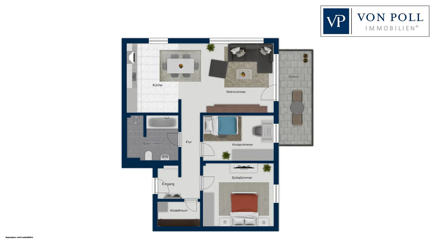 Grundriss Wohnung