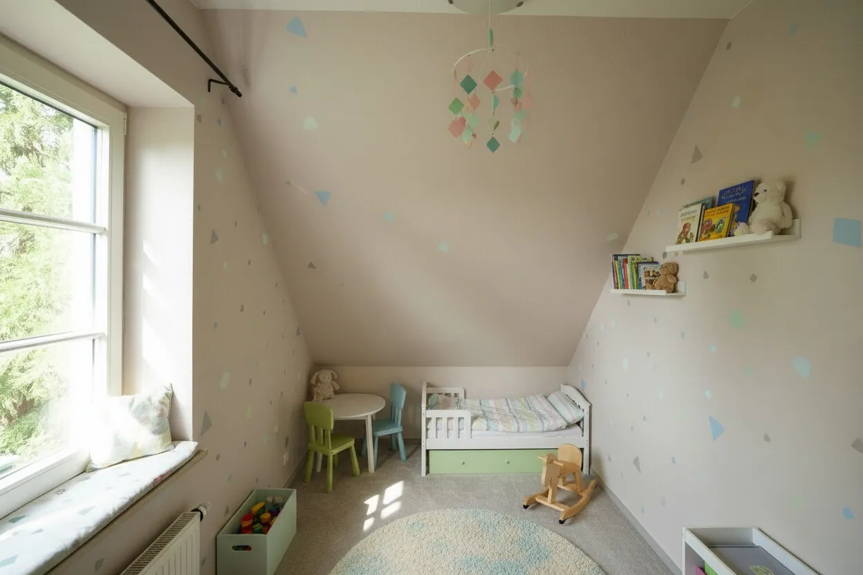 Kinderzimmer OG KI möbliert