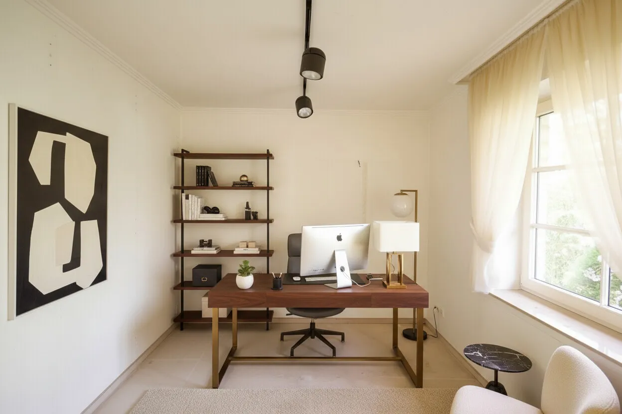 Arbeistzimmer EG KI möbliert