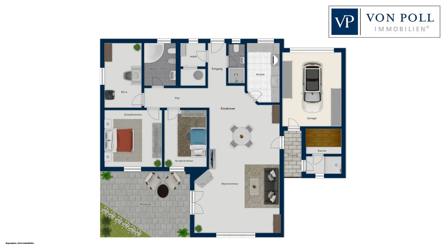 Grundriss Bungalow