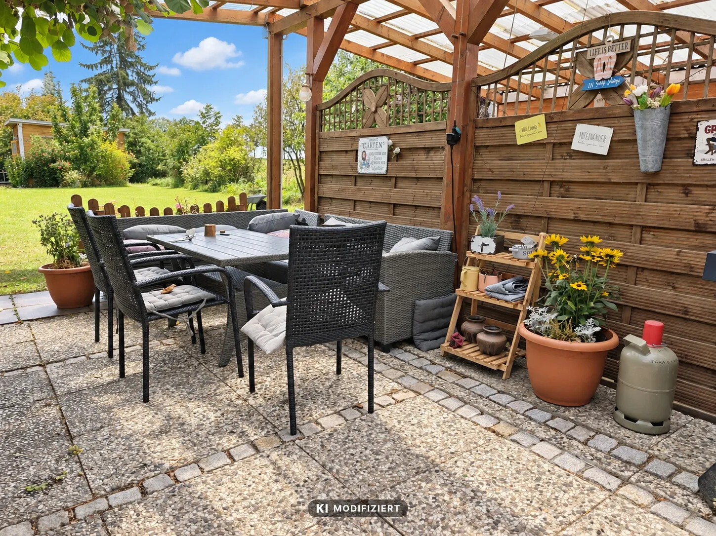Sitzplatz Haus 2