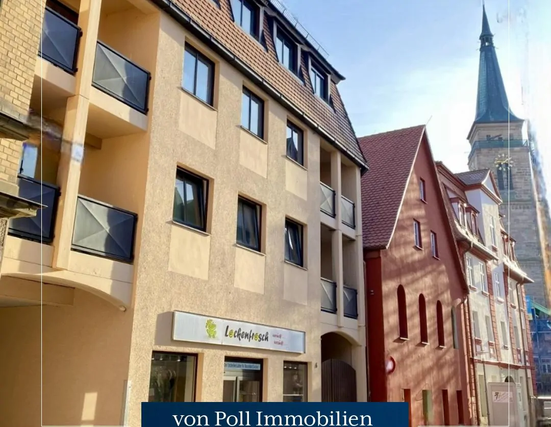Sicheres Investment in Top-Lage: Vermietete Maisonette in Schwabachs Innenstadt