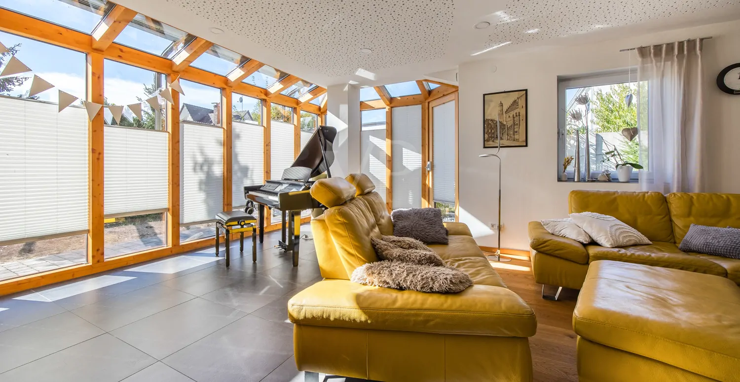 Wohnen mit Wintergarten