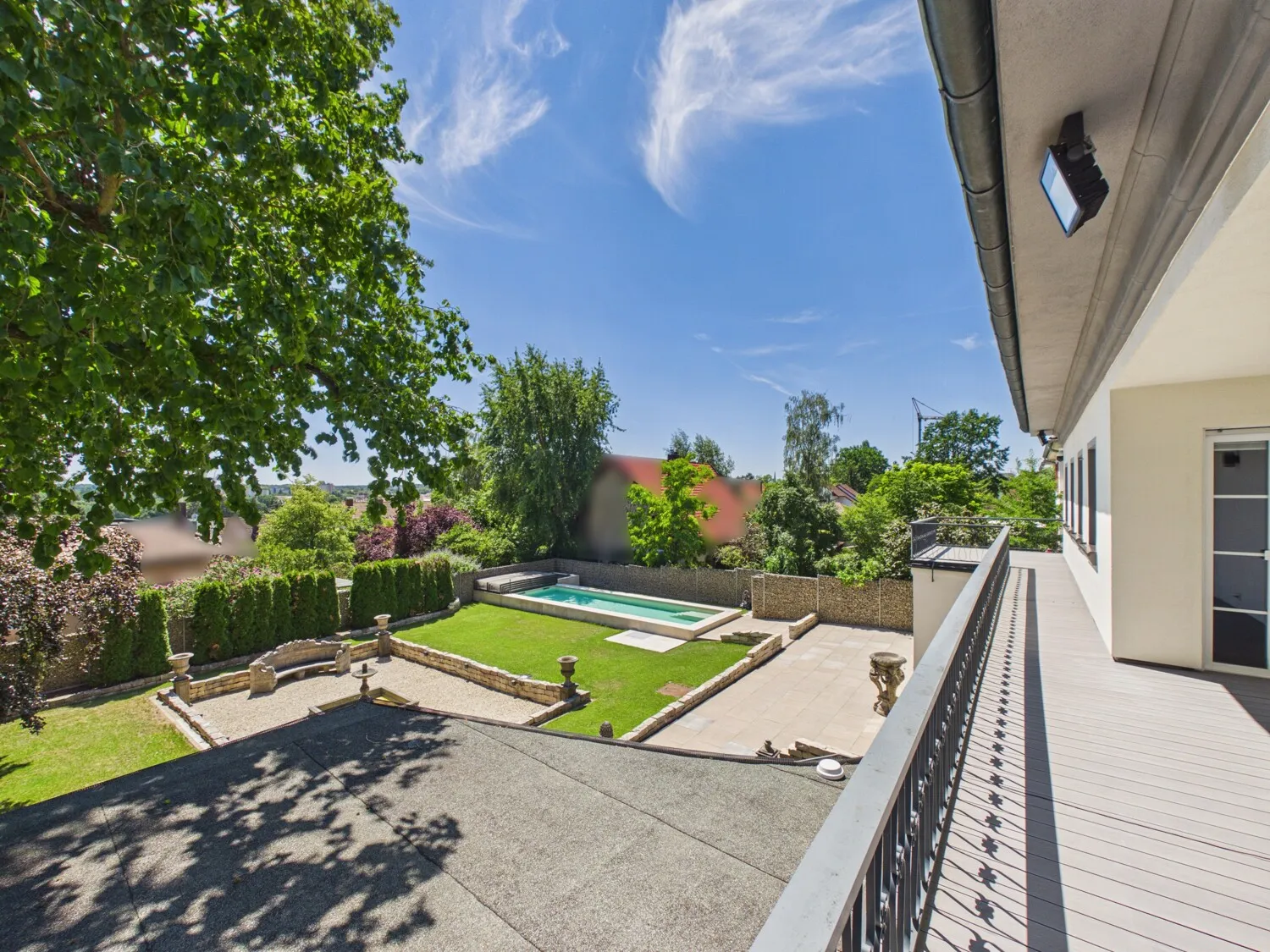 Blick in den Garten