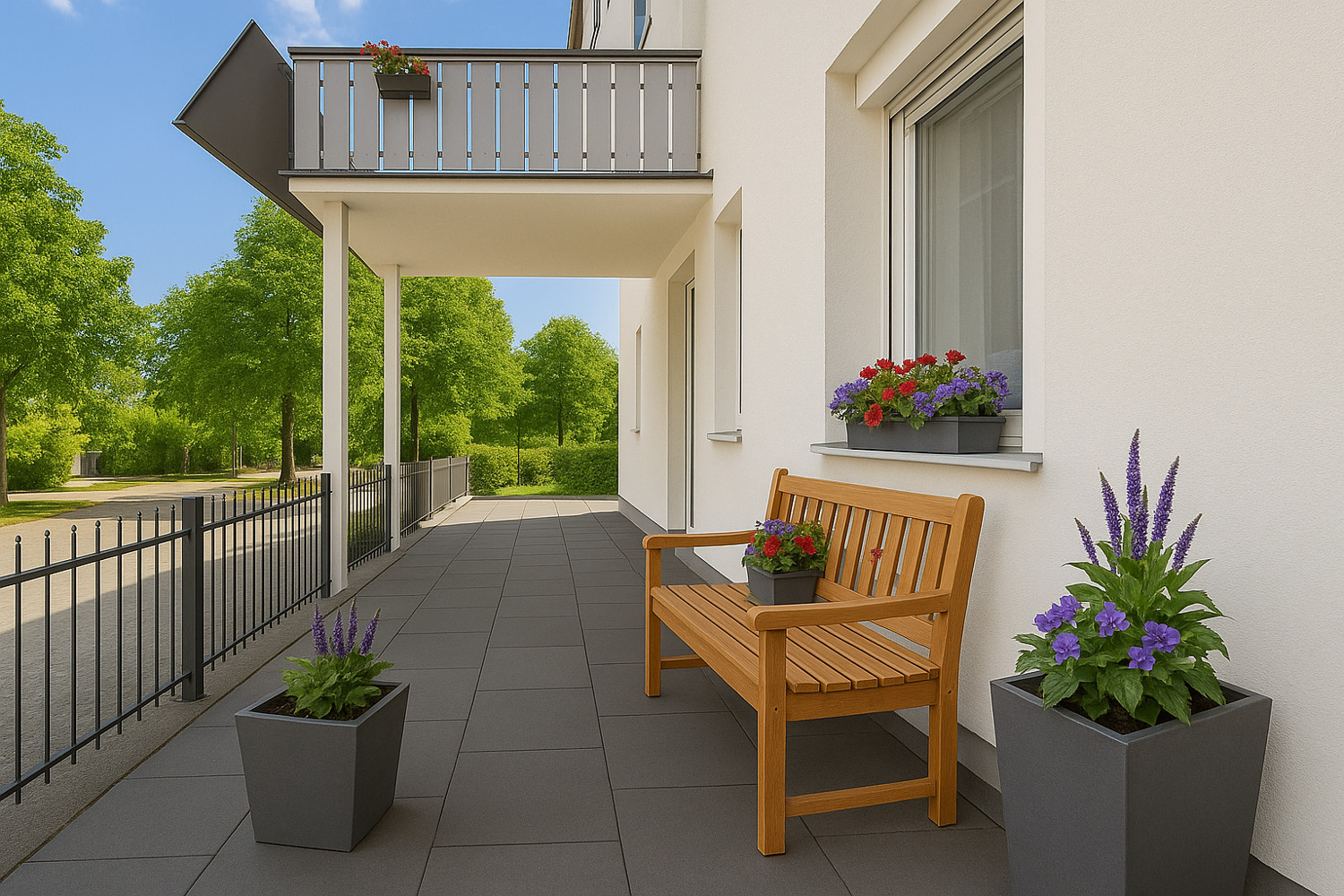 Terrasse - Visualisierung