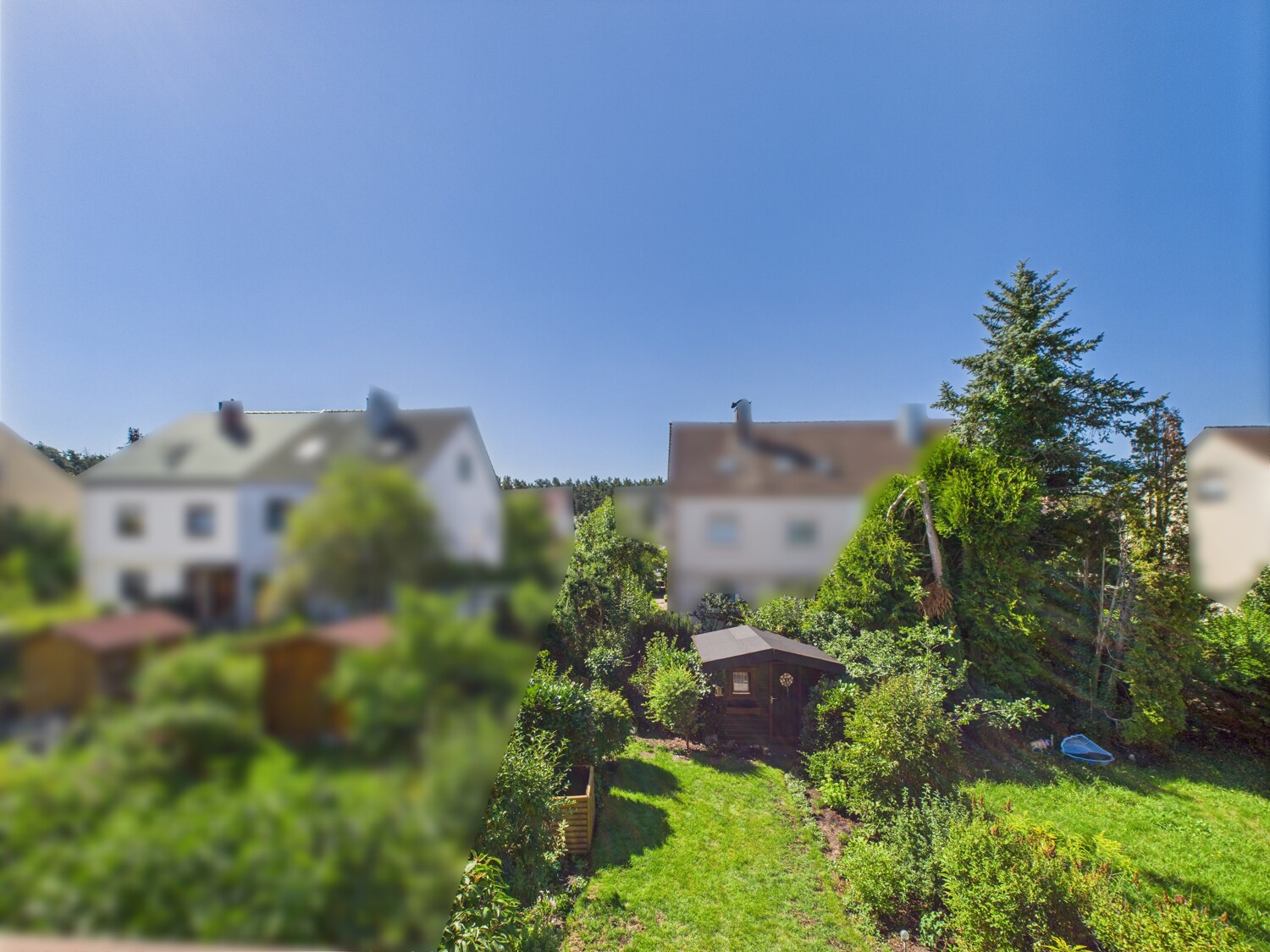 Blick von Balkon