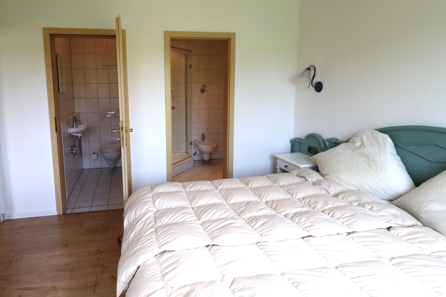 Aufteilung Bad-/Toilette