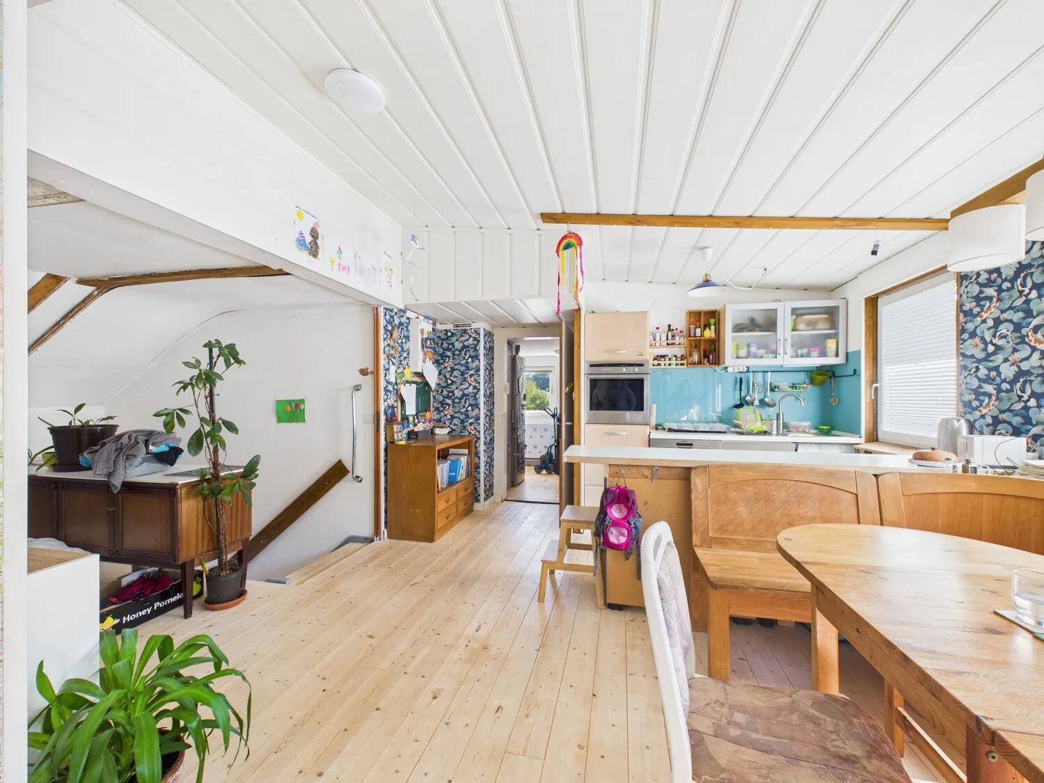 Küche / Esszimmer Dachgeschoss