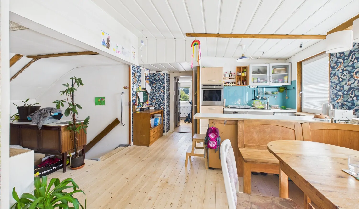 Küche / Esszimmer Dachgeschoss